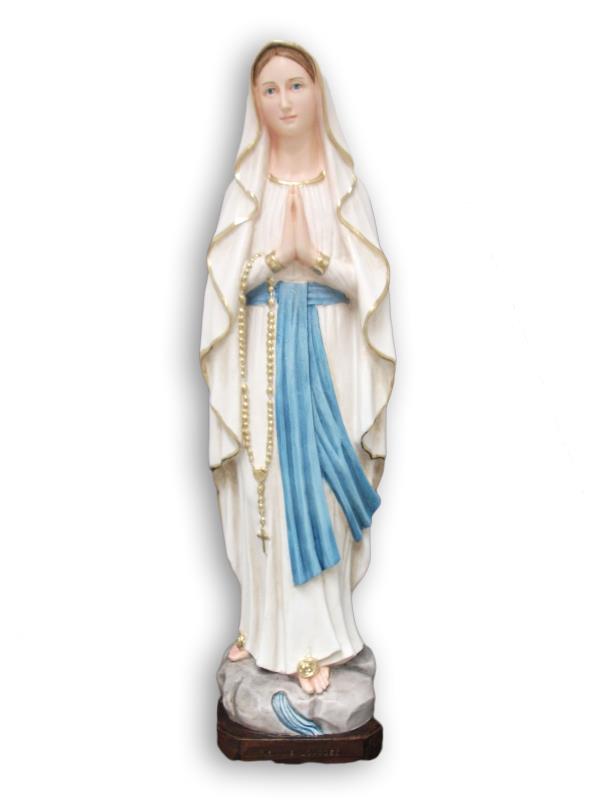 madonna di lourdes altezza cm 50