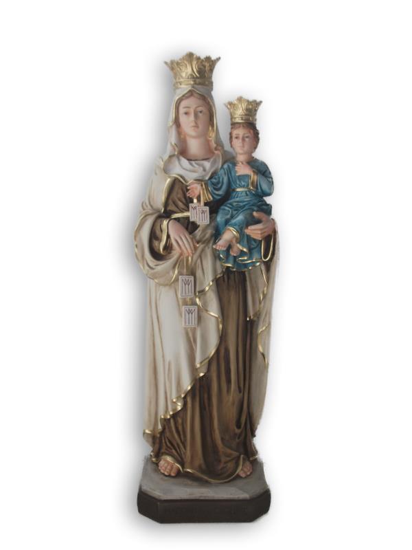 statua madonna del carmine cm 80