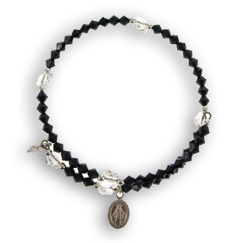 bracciale argento swarowsky Ø 9