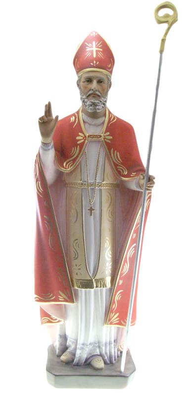 statua san biagio altezza 75 cm