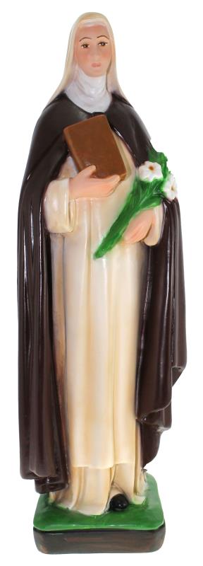 statua santa caterina altezza 40 cm