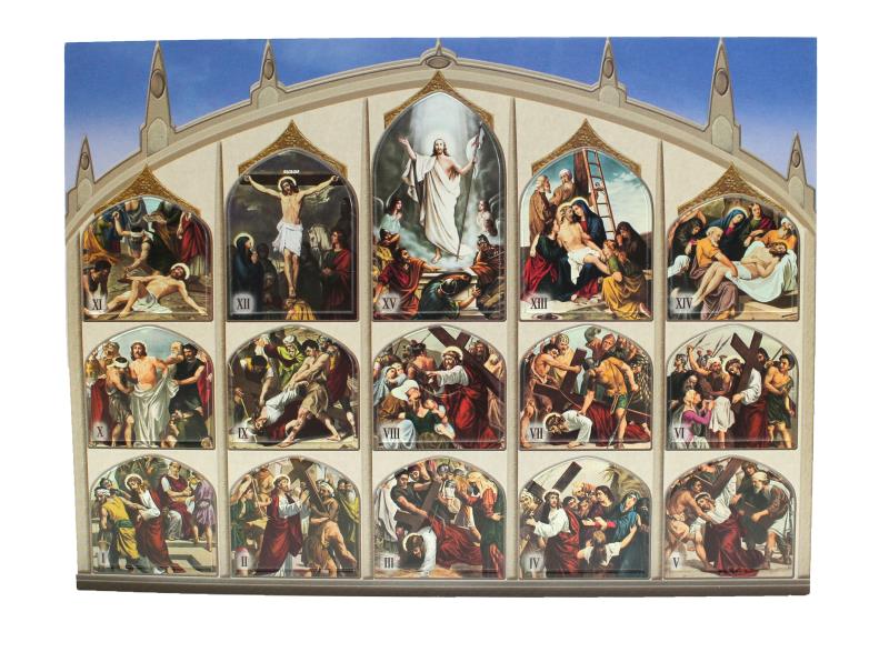 puzzle via crucis cm 18x13