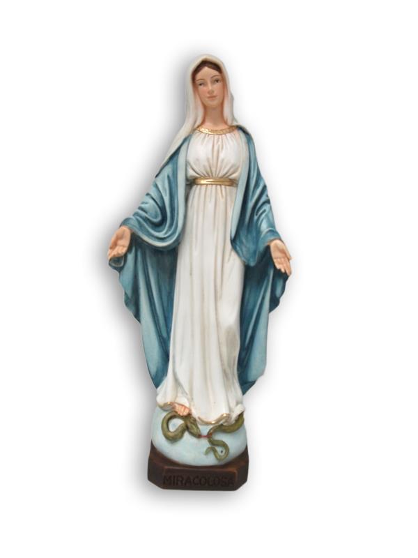 statua madonna miracolosa altezza 30 cm
