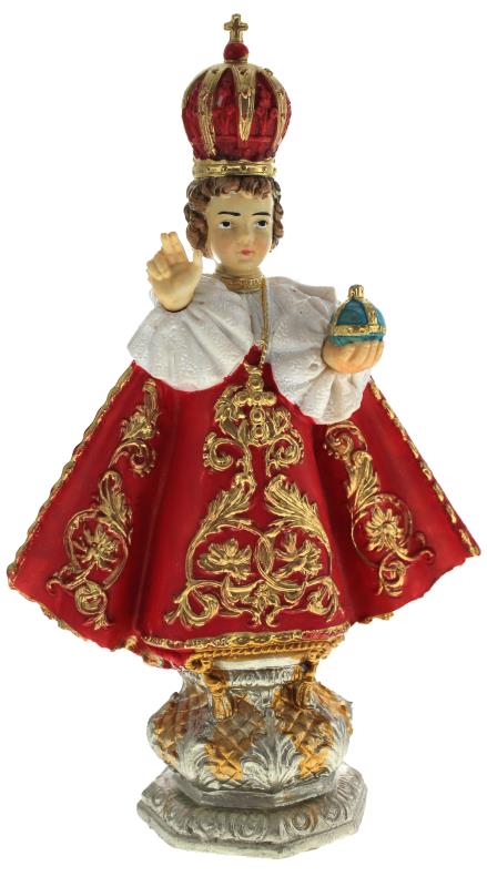 gesu bambino di praga altezza 18 cm