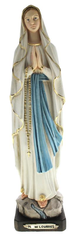 madonna di lourdes altezza 40 cm