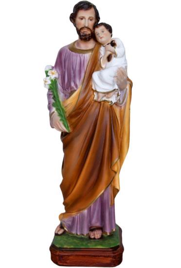 statua san giuseppe altezza 50 cm