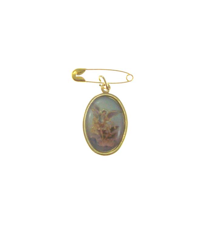 medaglia con immagine san michele