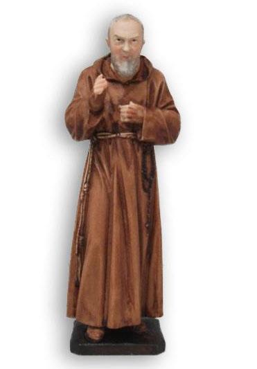 statua padre pio cm 60 in resina