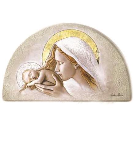 quadro capoletto madonna con bambino 37x22 cm