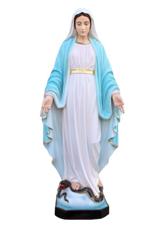 statua madonna miracolosa altezza cm 100