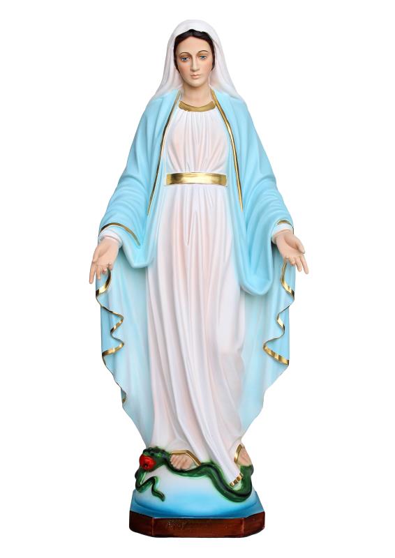 statua madonna miracolosa altezza cm 50