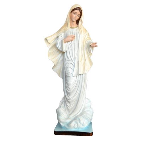 statua madonna di medjugorie altezza 60 cm