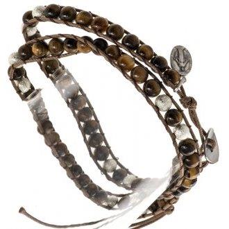 braccialetto rosario pietre 6mm occhio di tigre.