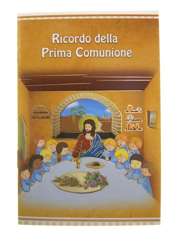 libretto ricordo sacramenti prima comunione