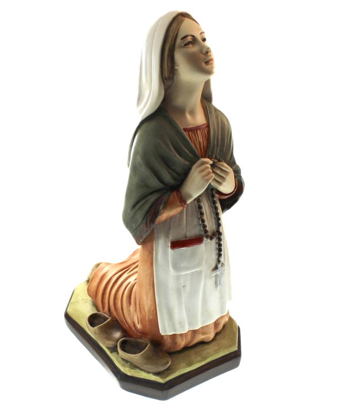 statua bernadette cm 31 in resina