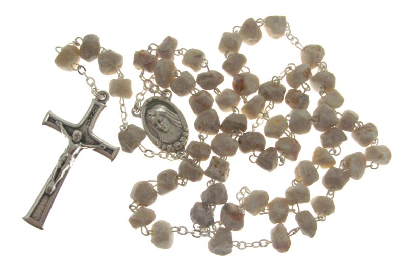 rosario grani in pietra