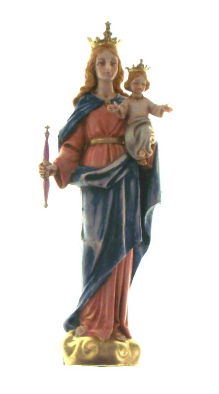 statua madonna ausiliatrice cm 19