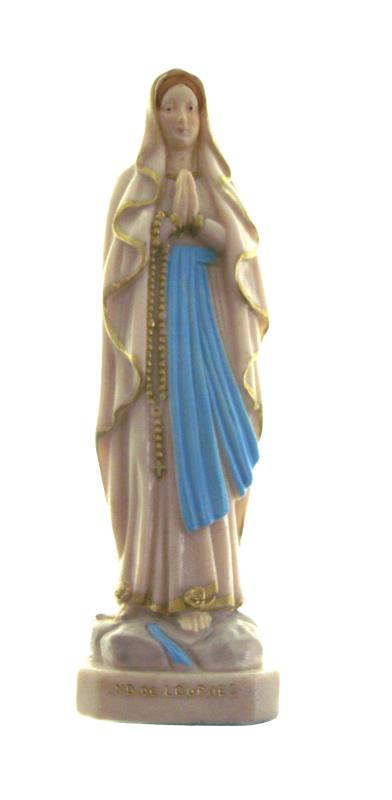 statua madonna di lourdes cm 11