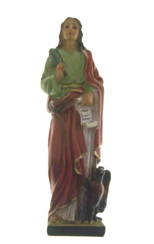 statua s giovanni evangelista cm 12 confezione reg