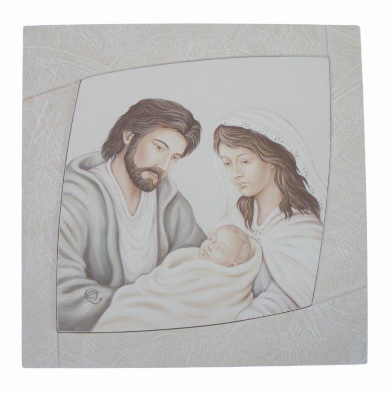 Quadro tela 50x70 cm sacra famiglia  vendita online Semprini Arredi Sacri