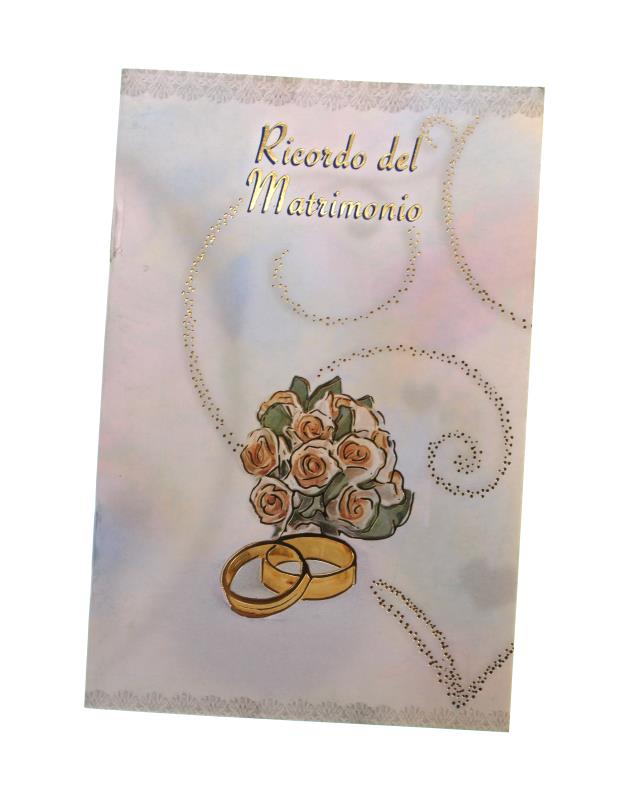 libretto ricordo per sacramenti matrimonio