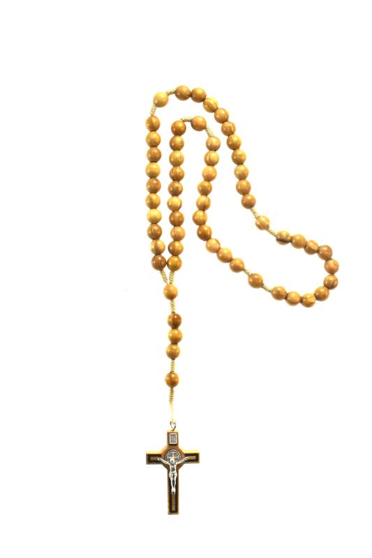 rosario san benedetto grani ulivo 8mm