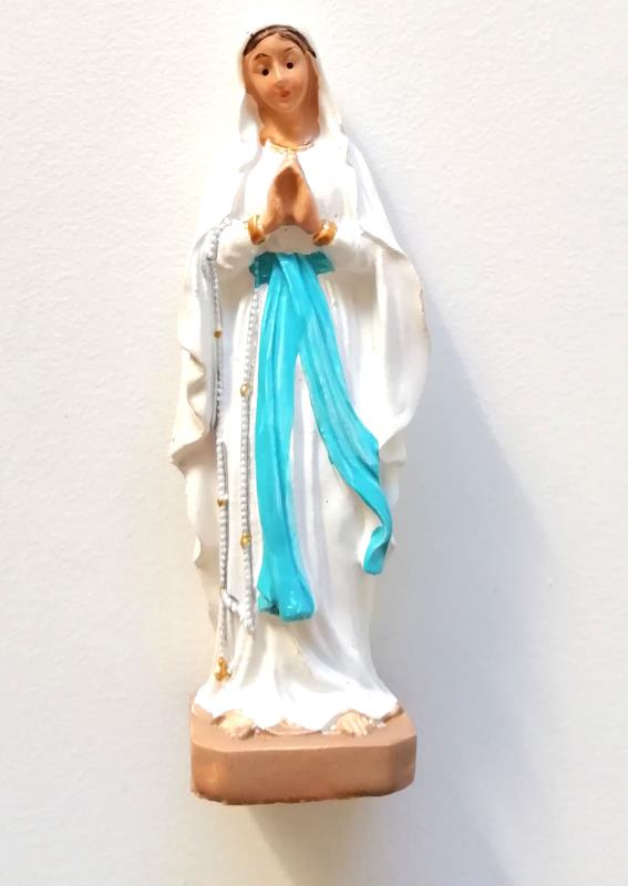 statua madonna di lourdes cm 7