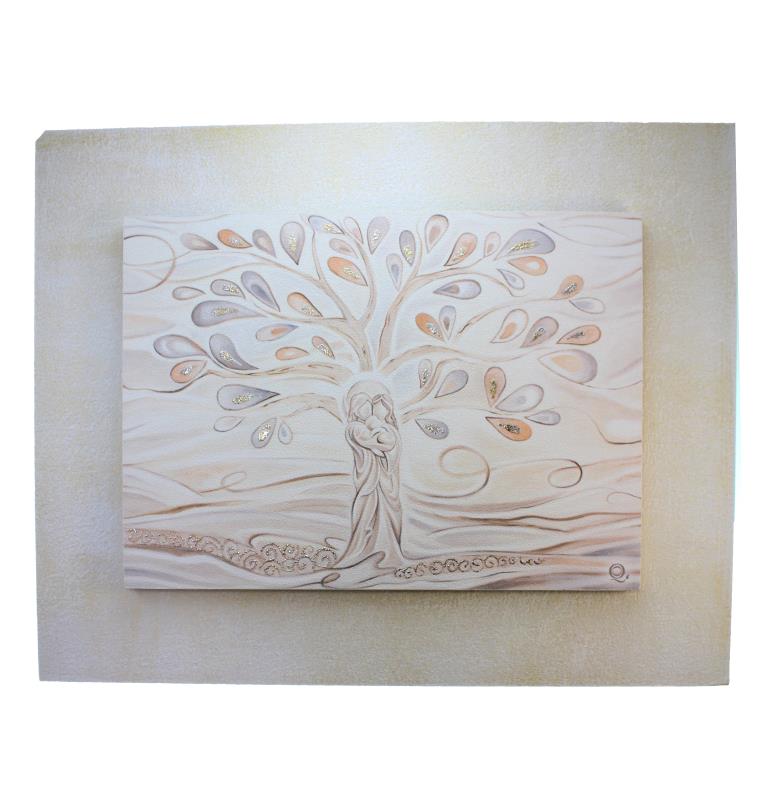 quadro albero della vita cm 34x42