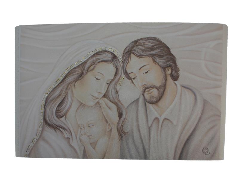 quadro sacra famiglia cm 22x36