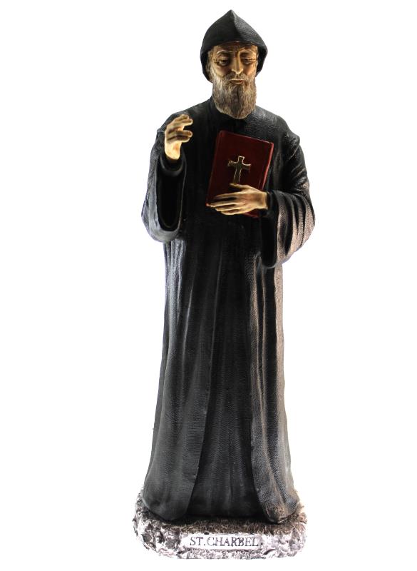 statua san charbel cm 40