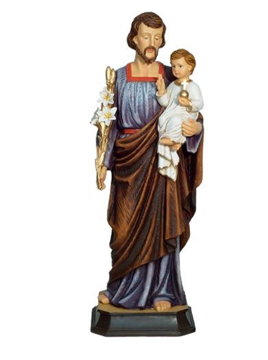 statua san giuseppe cm 40