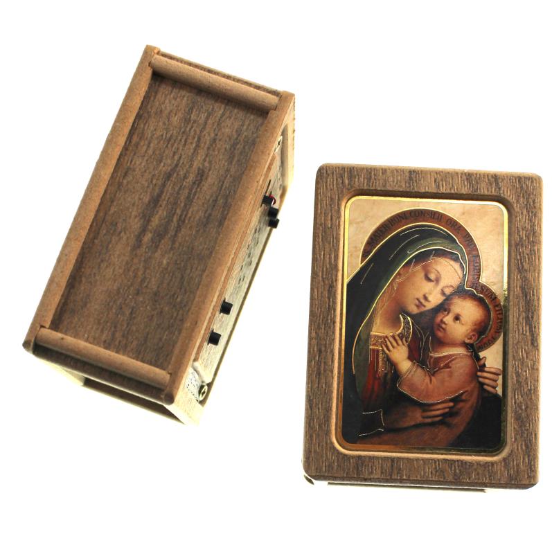 rosario elettronico con immagine assortita