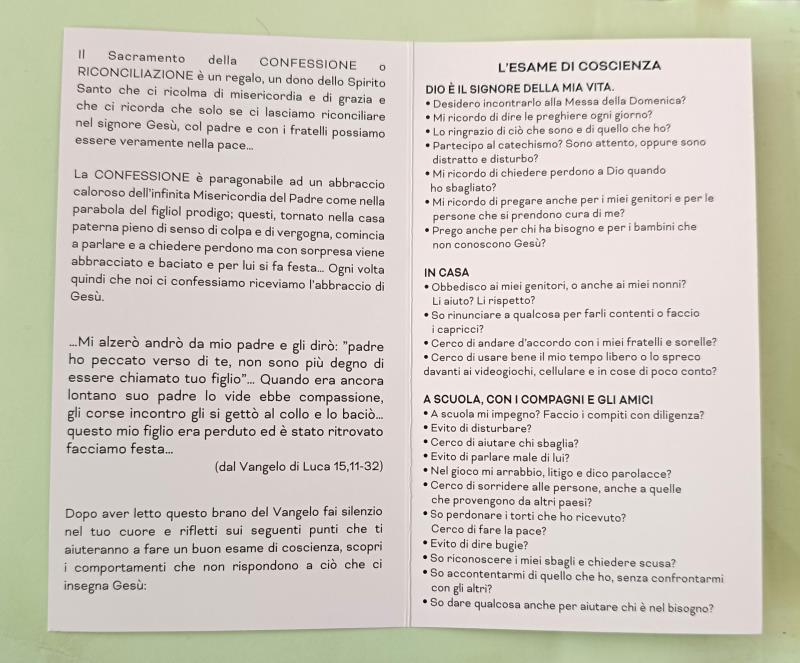 libretto confessione