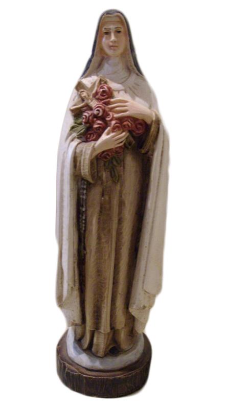 statua santa teresa cm 25