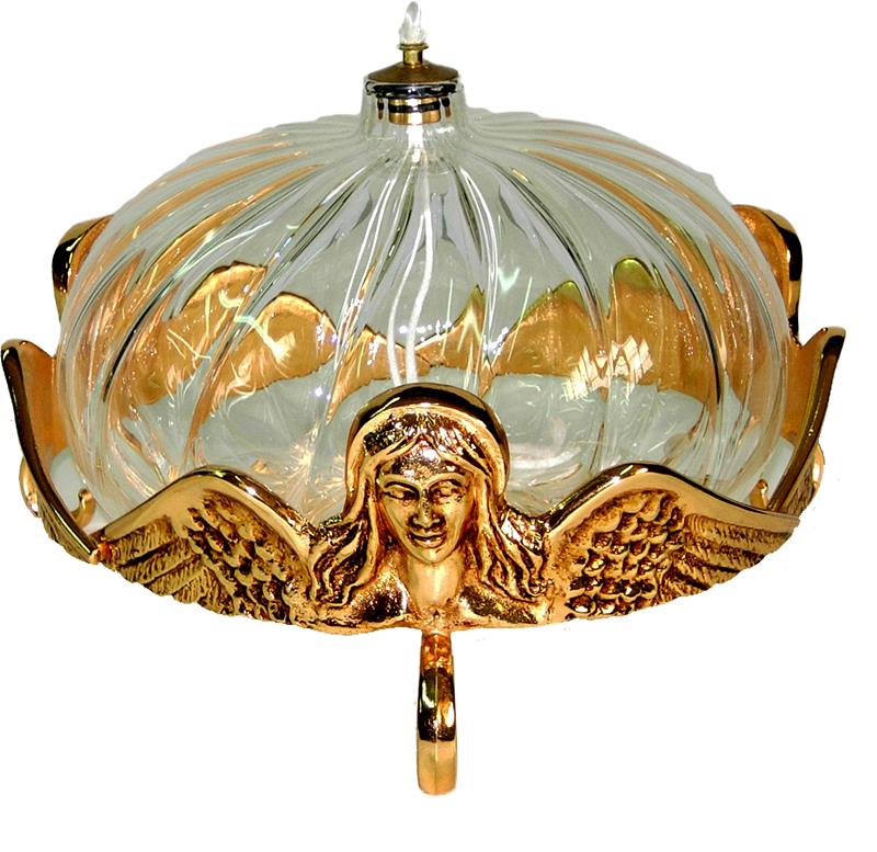 lampada a cera liquida base angeli cm 20