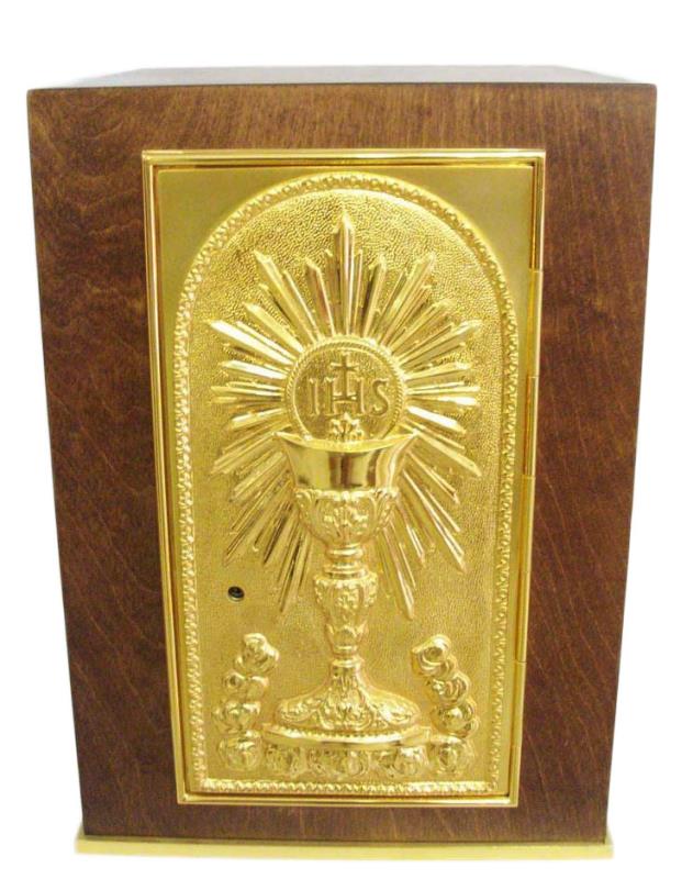 tabernacolo fusione simbolo eucaristico 43x30 cm