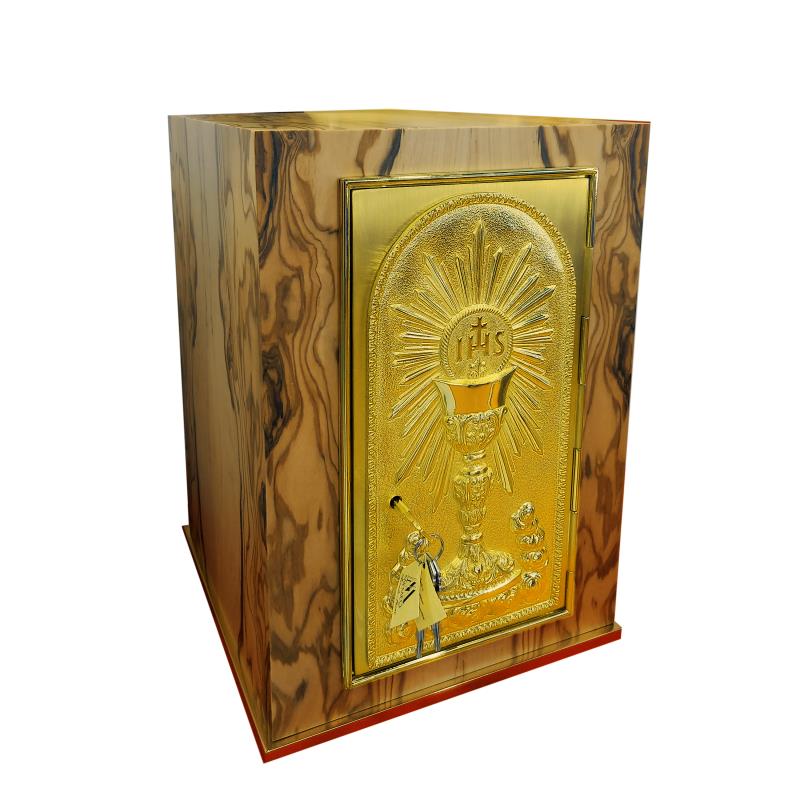 tabernacolo ulivo simbolo eucaristico 43x30 cm