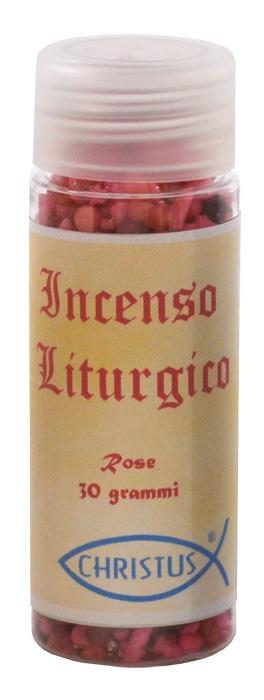 incenso liturgico confezione 30 gr rosa