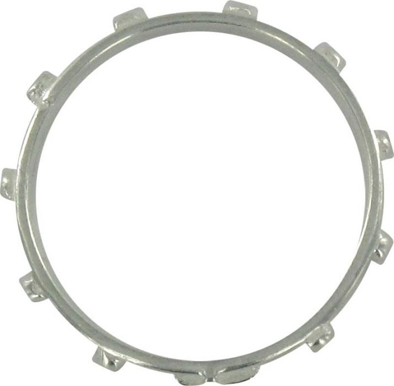 rosario anello in argento 925 con 10 grani tondi misura italiana n°10 - diametro interno mm 16 circa