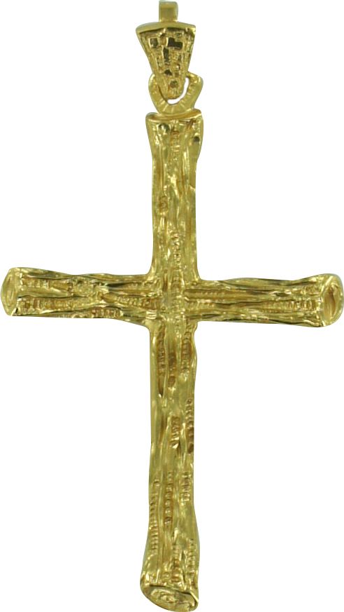 croce vescovo pettorale in argento 925 dorato