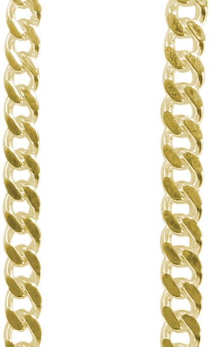 catena grumetta in argento 925 dorato cm 90 di gr 55 circa