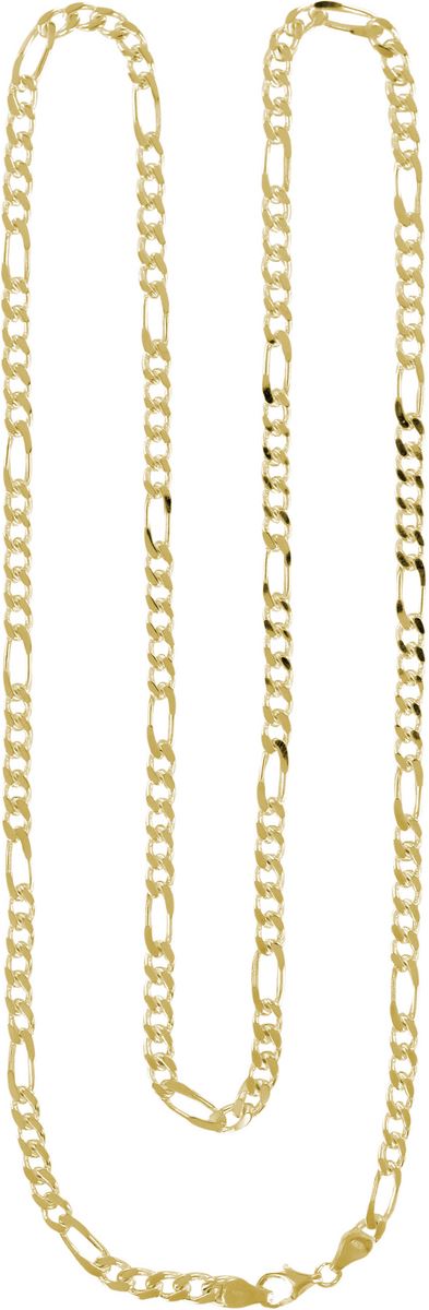 catena figarò in argento 925 dorato cm 90 di gr 66,50 circa