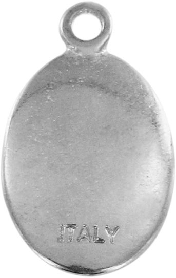 medaglia metallo nichelato immagine cliente in resina - 2,5 cm