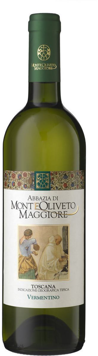 vermentino igt, vino bianco toscano - abbazia monte oliveto maggiore