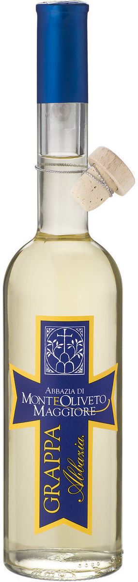 grappa toscana da 0.50 litri  - abbazia monte oliveto maggiore