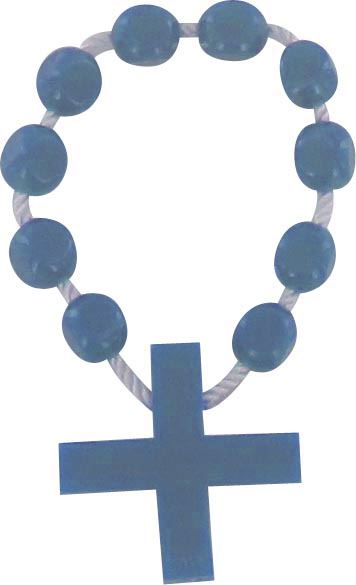 rosario decina plastica - azzurro