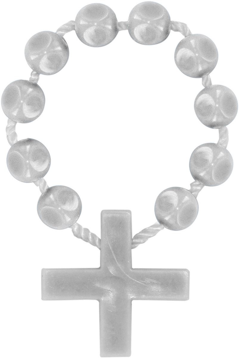 rosario decina plastica - bianco