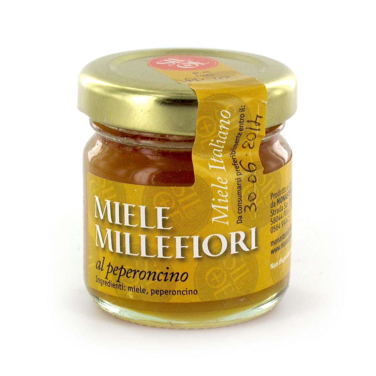 miele millefiori al peperoncino del monastero di siloe