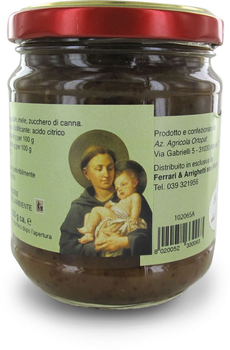 confettura extra di mele e giuggiole di sant antonio di padova da 220 grammi