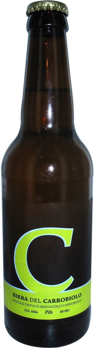 birra del carrobiolo pils da 0.33 litri
